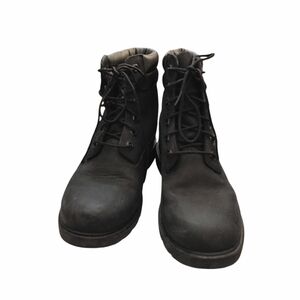 Timberland boots like new perfect condition. Black lace up.